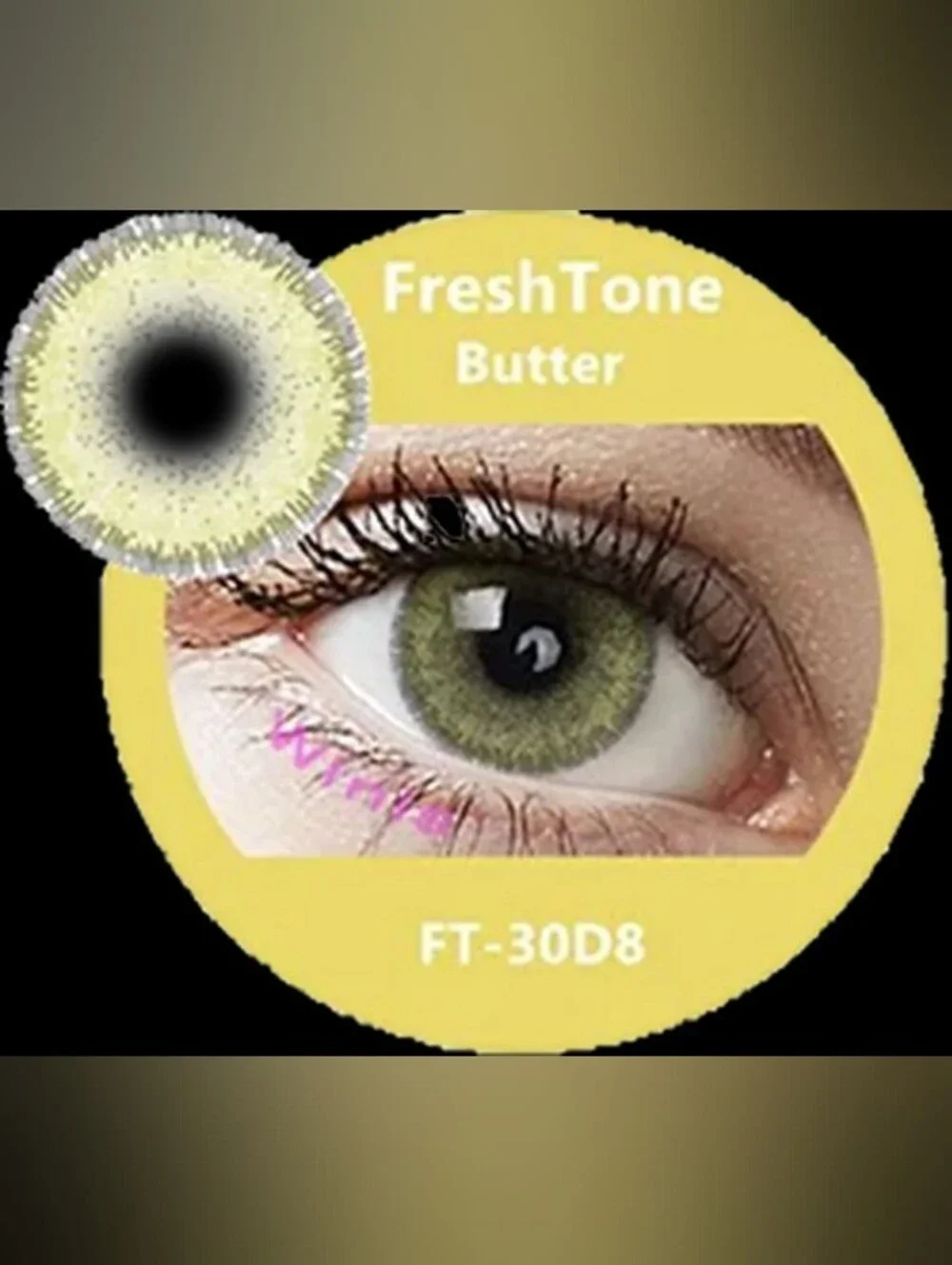 Butter - Color Eye Wear Lenses - Costume Enhancements